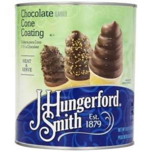J. Hungerford Smith Chocolate Cone Coating – 6 lb 13 oz Tin