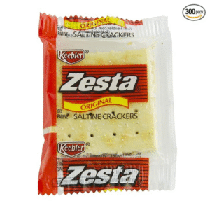Keebler, Zesta, Saltine Crackers, Original, Single Serve, 0.20 Oz(Pack of 300)